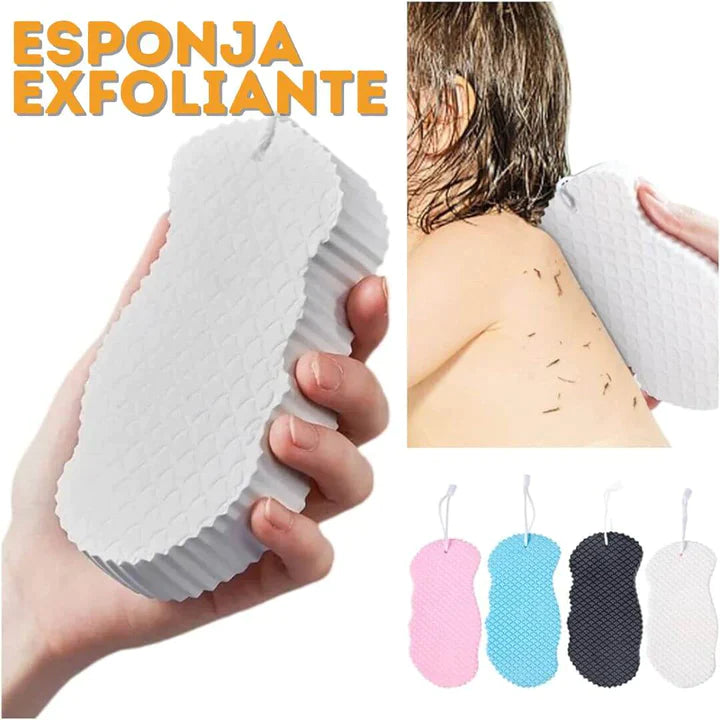 ESPONJA EXFOLIANTE PREMIUM® - RETIRA PIEL MUERTA