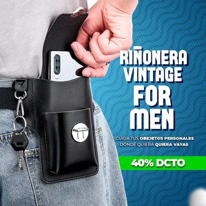 !PRODUCTO IMPORTADO!⭐ RIÑONERA VINTAGE FOR MEN™️