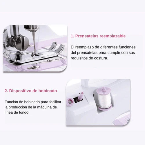 ELECTRA-PRO® MAQUINA DE COSER MULTIFUNCIONAL