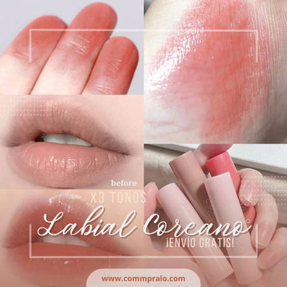 !!VIRAL!! SET X3 BÁLSAMOS LABIALES KOREAN STYLE®